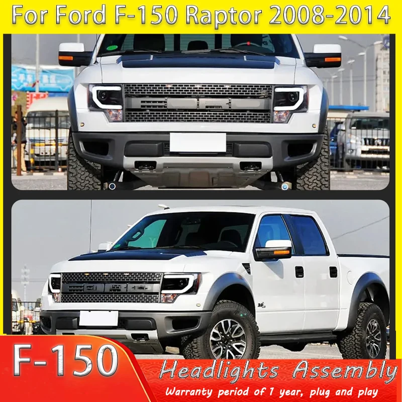 Фара для Ford Raptor F150 2008-2012, светодиодная фара, Стайлинг автомобиля, DRL, сигнальная линза проектора, автоаксессуары, передняя часть
Фара для Ford Raptor F150 2008-2012, светодиодная фара, Стайлинг автомобиля, DRL, сигнальная линза проектора, автоаксессуары, передняя часть