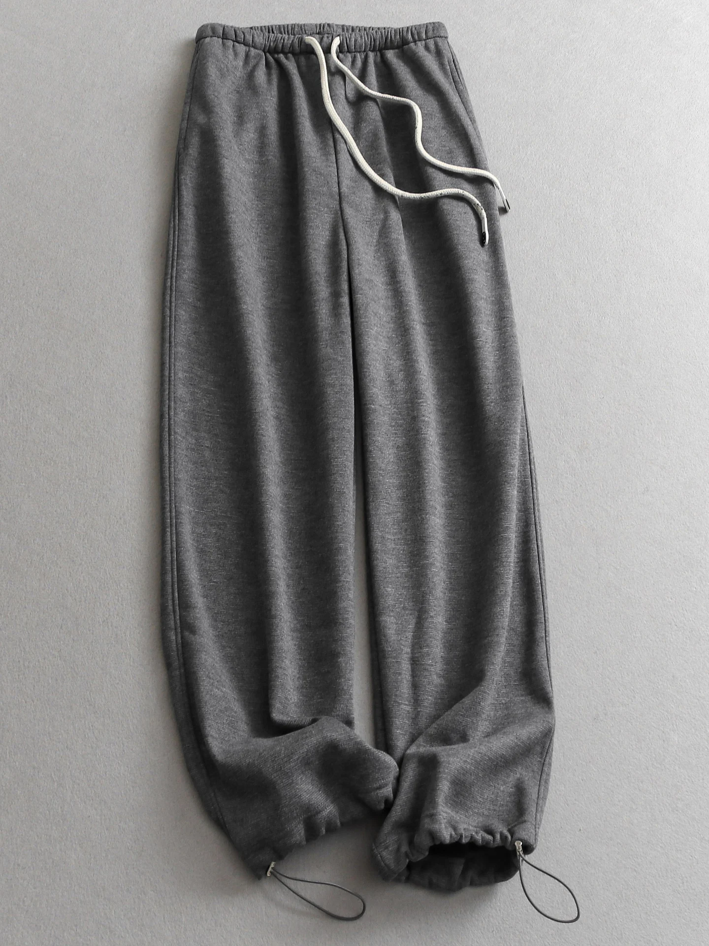 Soft Wool Blend Fleece Lined Loose Straight Leg Wide Leg Casual Pants High Waist Elastic Waistband Daily Wear Ladies Trousers
Soft Wool Blend Fleece Lined Loose Straight Leg Wide Leg Casual Pants High Waist Elastic Waistband Daily Wear Ladies Trousers
