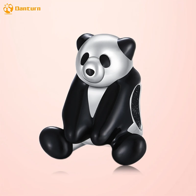 Danturn 925 Sterling Silver Original Beads Cute Panda Dangle Charm fit Snake Chain Bracelet Fashion Women Jewelry Making
Danturn 925 Sterling Silver Original Beads Cute Panda Dangle Charm fit Snake Chain Bracelet Fashion Women Jewelry Making