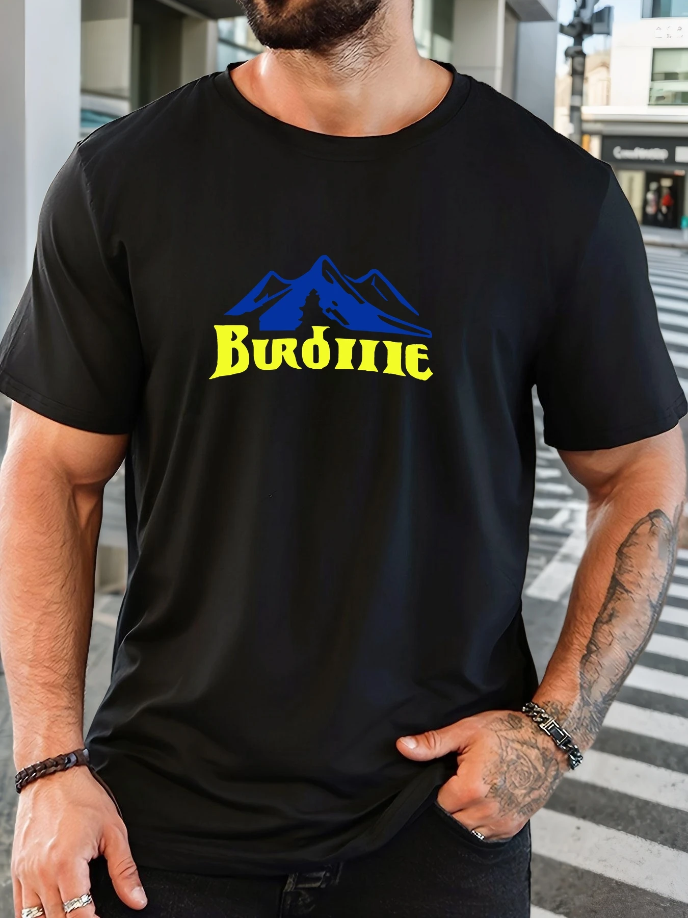 Men's 100% Cotton Printed T-Shirt Mountain Peak Pattern Summer Casual Oversized Round Neck Short Sleeve Comfortable Daily Tee
Men's 100% Cotton Printed T-Shirt Mountain Peak Pattern Summer Casual Oversized Round Neck Short Sleeve Comfortable Daily Tee