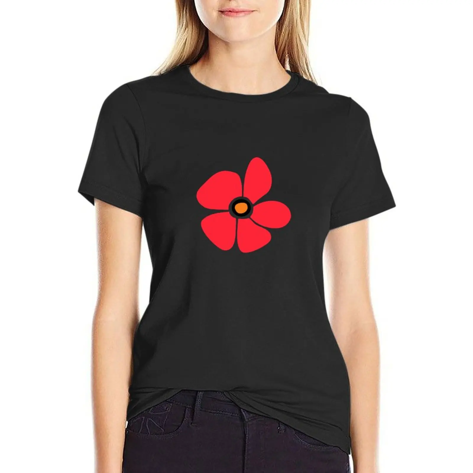 Happy Flower T-Shirt quick drying sweat animal prinfor customs oversized t shirts for Women
Happy Flower T-Shirt quick drying sweat animal prinfor customs oversized t shirts for Women