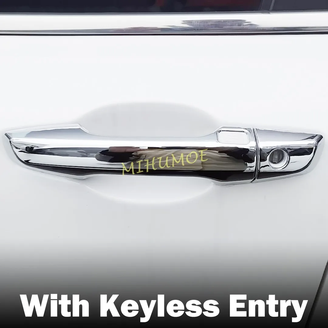 For 2017-2022 Honda CR-V CRV Glossy Chrome Exterior Door Handle Strip Cover Stylish Trims (With Keyless Entry)
For 2017-2022 Honda CR-V CRV Glossy Chrome Exterior Door Handle Strip Cover Stylish Trims (With Keyless Entry)