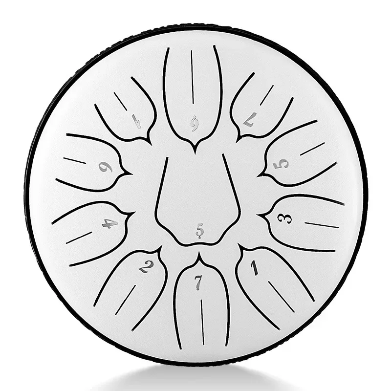 Vertical Lotus Ethereal Drum 6 Inch 11 Tone Beginner Children's Drum Steel Tongue Drum Percussion Instrument
Vertical Lotus Ethereal Drum 6 Inch 11 Tone Beginner Children's Drum Steel Tongue Drum Percussion Instrument