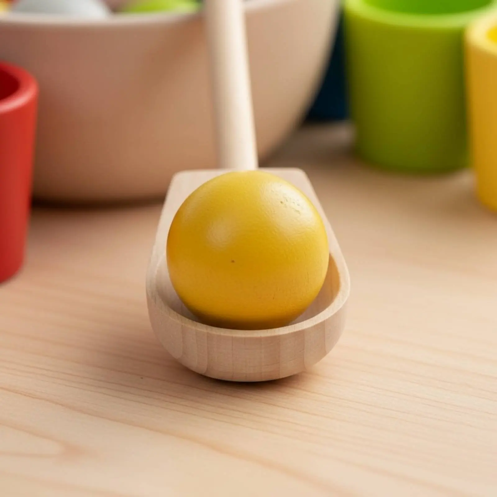 Wooden Balls and Cups Set Natural Wood Color Sorting Balls and Cups Bead Sorting Learning Toy Paint for Preschool
Wooden Balls and Cups Set Natural Wood Color Sorting Balls and Cups Bead Sorting Learning Toy Paint for Preschool