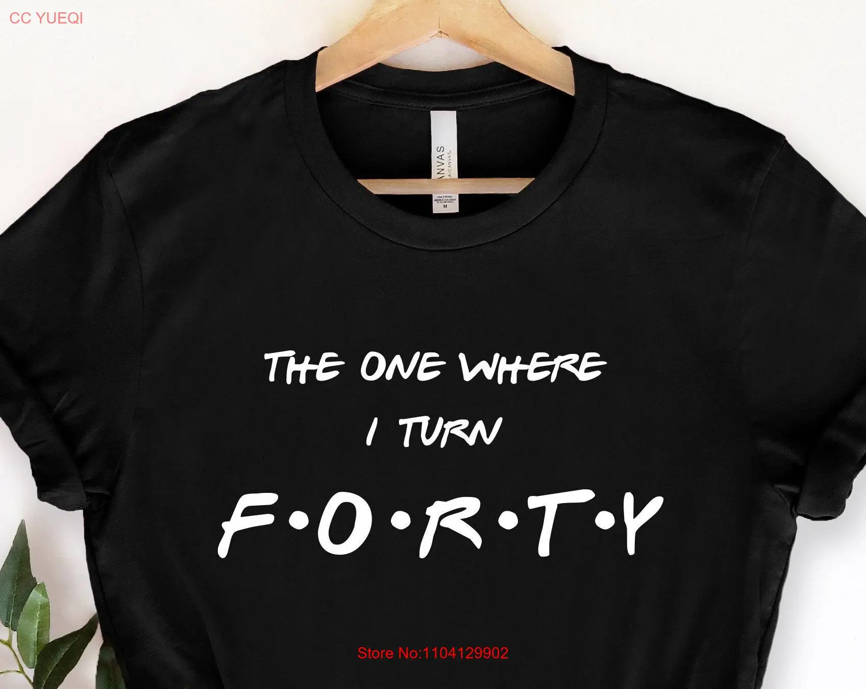 The one where I turn 40 T Shirt friends birthday forty gift 40th long or short sleeves
The one where I turn 40 T Shirt friends birthday forty gift 40th long or short sleeves