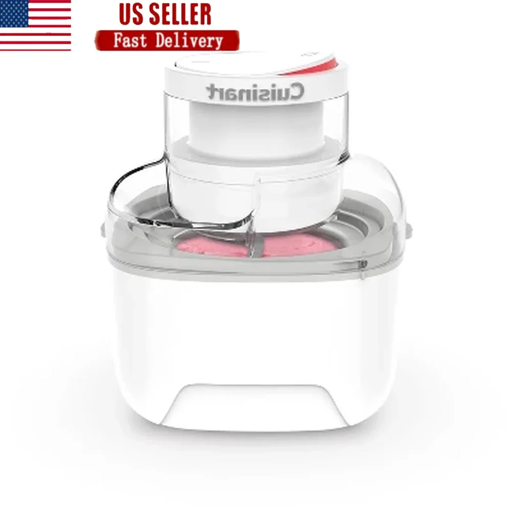 Compact 1 Pint Ice Cream Maker with Dishwasher Safe Parts Easy Clean Large Ingredient Funnel One Touch Operation Perfect
Compact 1 Pint Ice Cream Maker with Dishwasher Safe Parts Easy Clean Large Ingredient Funnel One Touch Operation Perfect