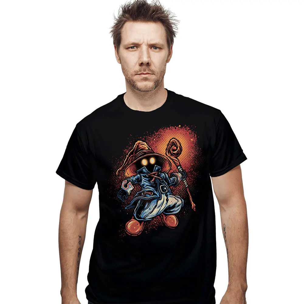 Legend Of The Black Mage Vivi Final Fantasy Gift T shirt for gamer 100% cotton Short Sleeve Graphic Clothes All size tops S-6XL
Legend Of The Black Mage Vivi Final Fantasy Gift T shirt for gamer 100% cotton Short Sleeve Graphic Clothes All size tops S-6XL