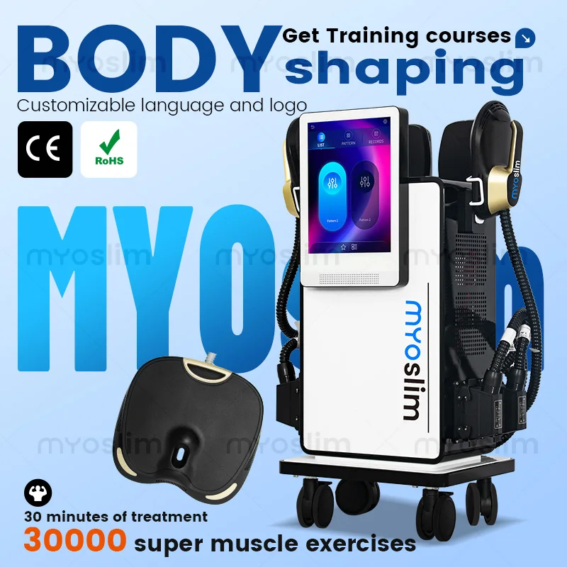 EMS Pro Body Sculpt Machine Neo Professional RF Sculpting Muscle Stimulator Burning Fat 6500W Slimming MYOslim HI-EMT EMS zero
EMS Pro Body Sculpt Machine Neo Professional RF Sculpting Muscle Stimulator Burning Fat 6500W Slimming MYOslim HI-EMT EMS zero