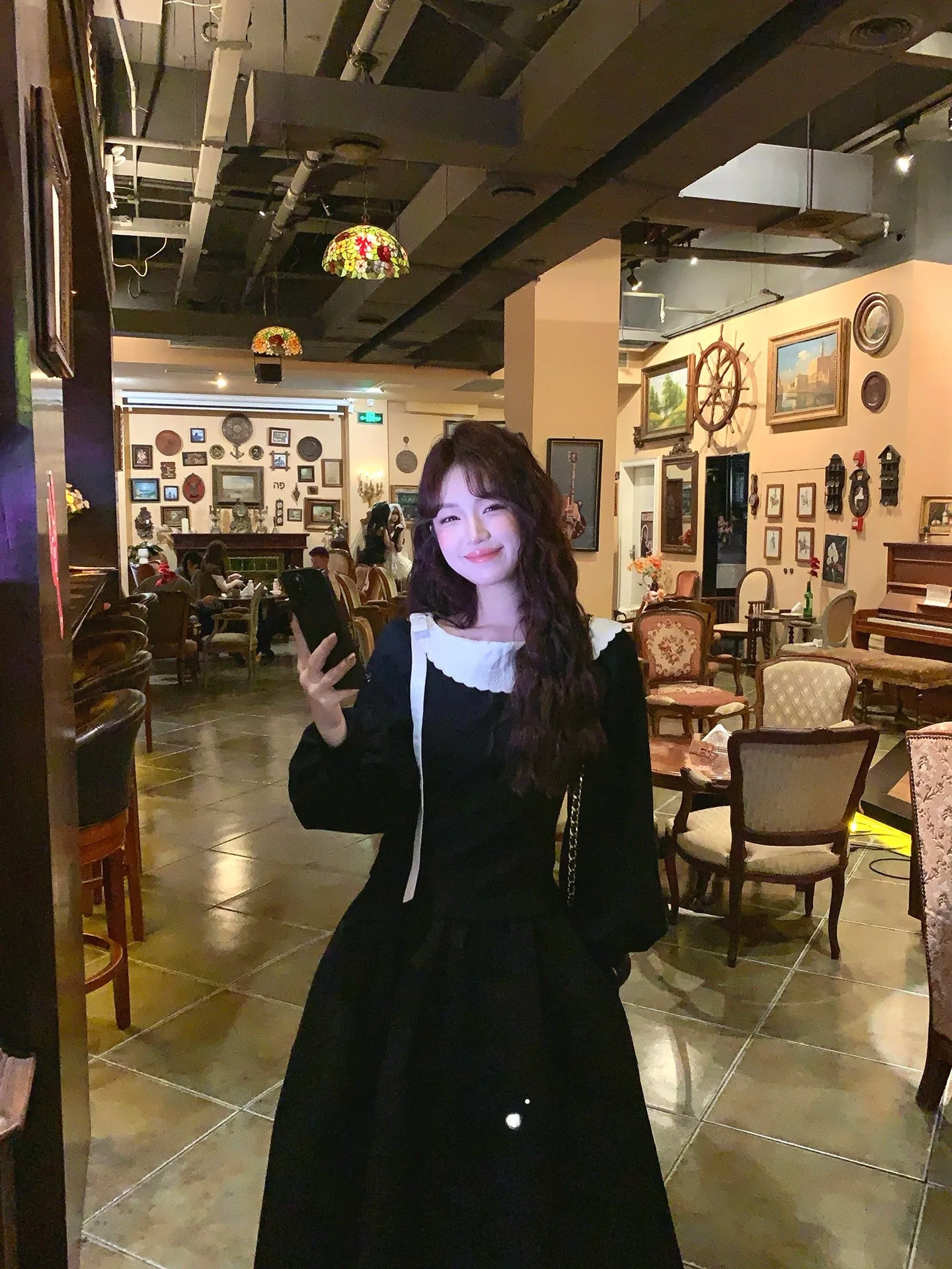 Spring 2026 Long Sve Doll Collar Lantern Sve T-irt Women's Faion French Sle High Waist Splice Waist Design Other ...
Spring 2026 Long Sve Doll Collar Lantern Sve T-irt Women's Faion French Sle High Waist Splice Waist Design Other ...