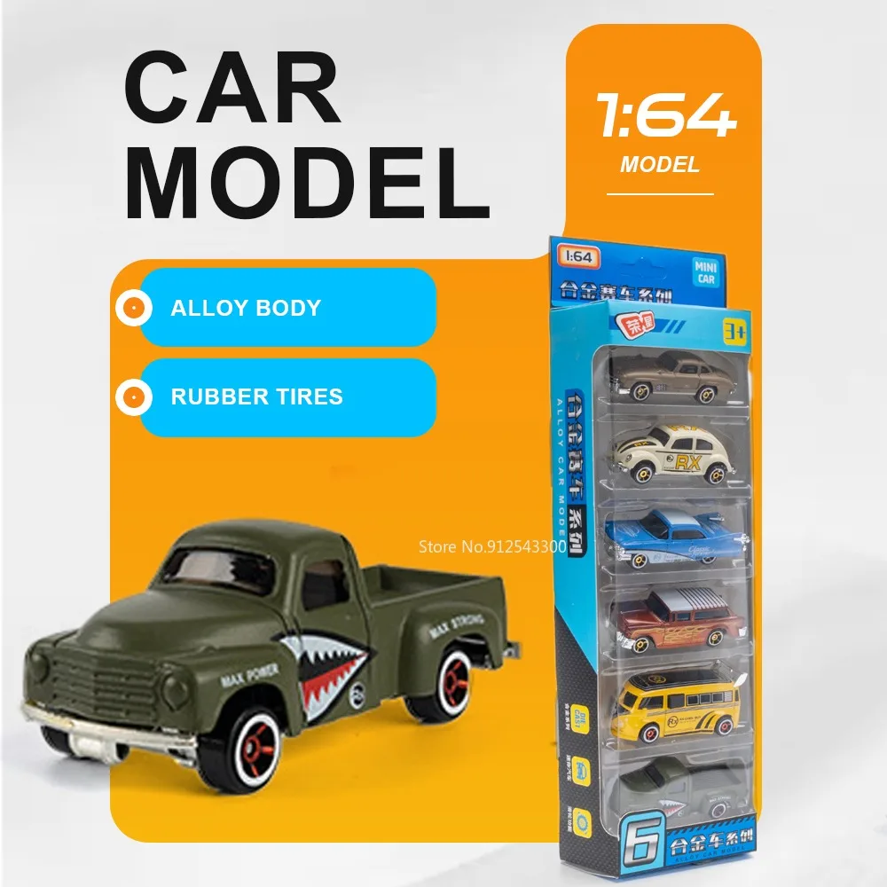 1:64 Classical Car Model Toy Alloy Body Rubber Tires Miniature Models Glide Forward Metal Diecast Vehicle for Kids Birthday Gift
1:64 Classical Car Model Toy Alloy Body Rubber Tires Miniature Models Glide Forward Metal Diecast Vehicle for Kids Birthday Gift