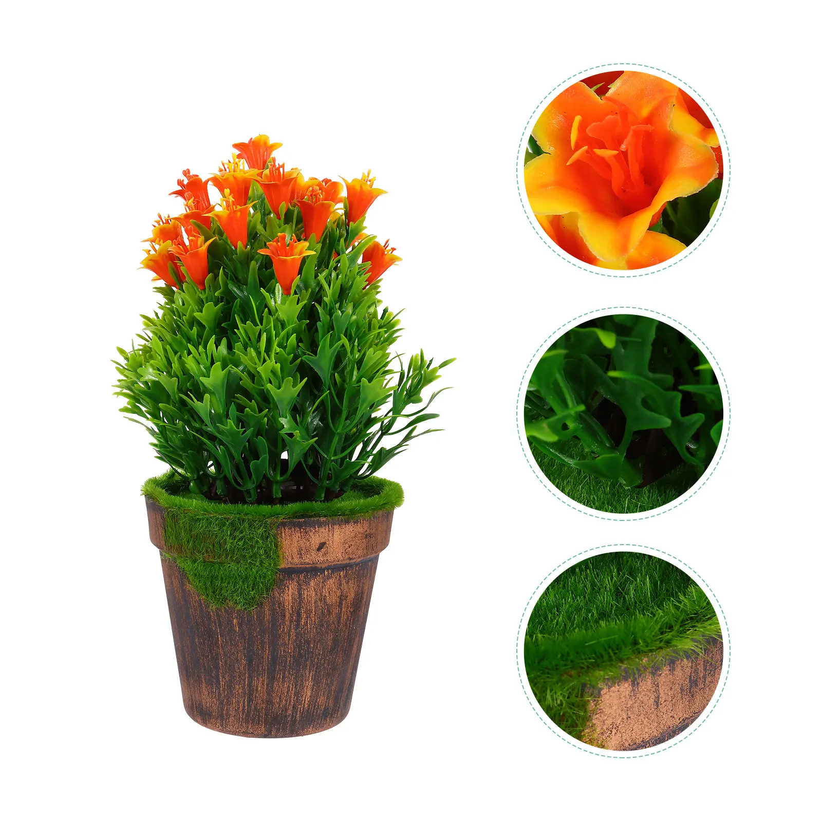 Artificial Green Plant Decor Fake Bonsai Vivid Leaf Colors Plastic Indoor Desktop Decoration Artificial Flowers
Artificial Green Plant Decor Fake Bonsai Vivid Leaf Colors Plastic Indoor Desktop Decoration Artificial Flowers