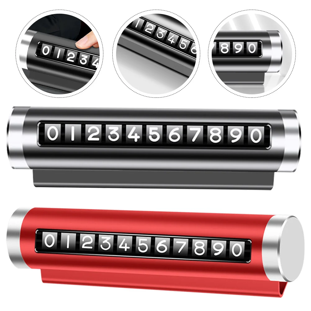 2pcs Temporary Parking Plate Car Phone Flip Design Durable Metal For Change Car Accessories Vehicle
2pcs Temporary Parking Plate Car Phone Flip Design Durable Metal For Change Car Accessories Vehicle