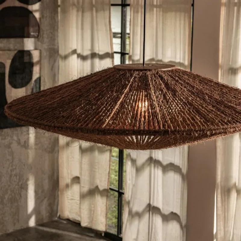 Handmade Rattan Pendant Lamp Wabi Sabi Ceiling Pendant light for Decoration Restaurant Living Room Vintage Japanese Rattan lamp
Handmade Rattan Pendant Lamp Wabi Sabi Ceiling Pendant light for Decoration Restaurant Living Room Vintage Japanese Rattan lamp