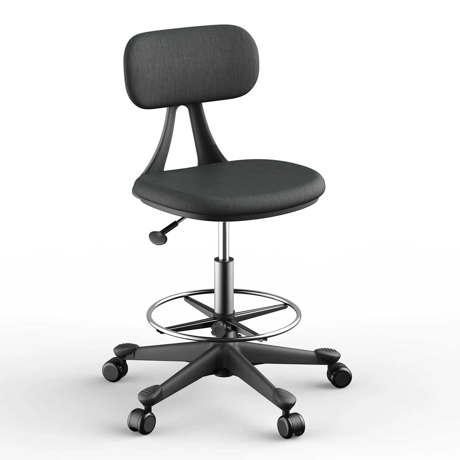 Modern Ergonomic Drafting Stool with Back Support Height Adjustable Swivel Chair Fabric Executive Office Chair
Modern Ergonomic Drafting Stool with Back Support Height Adjustable Swivel Chair Fabric Executive Office Chair