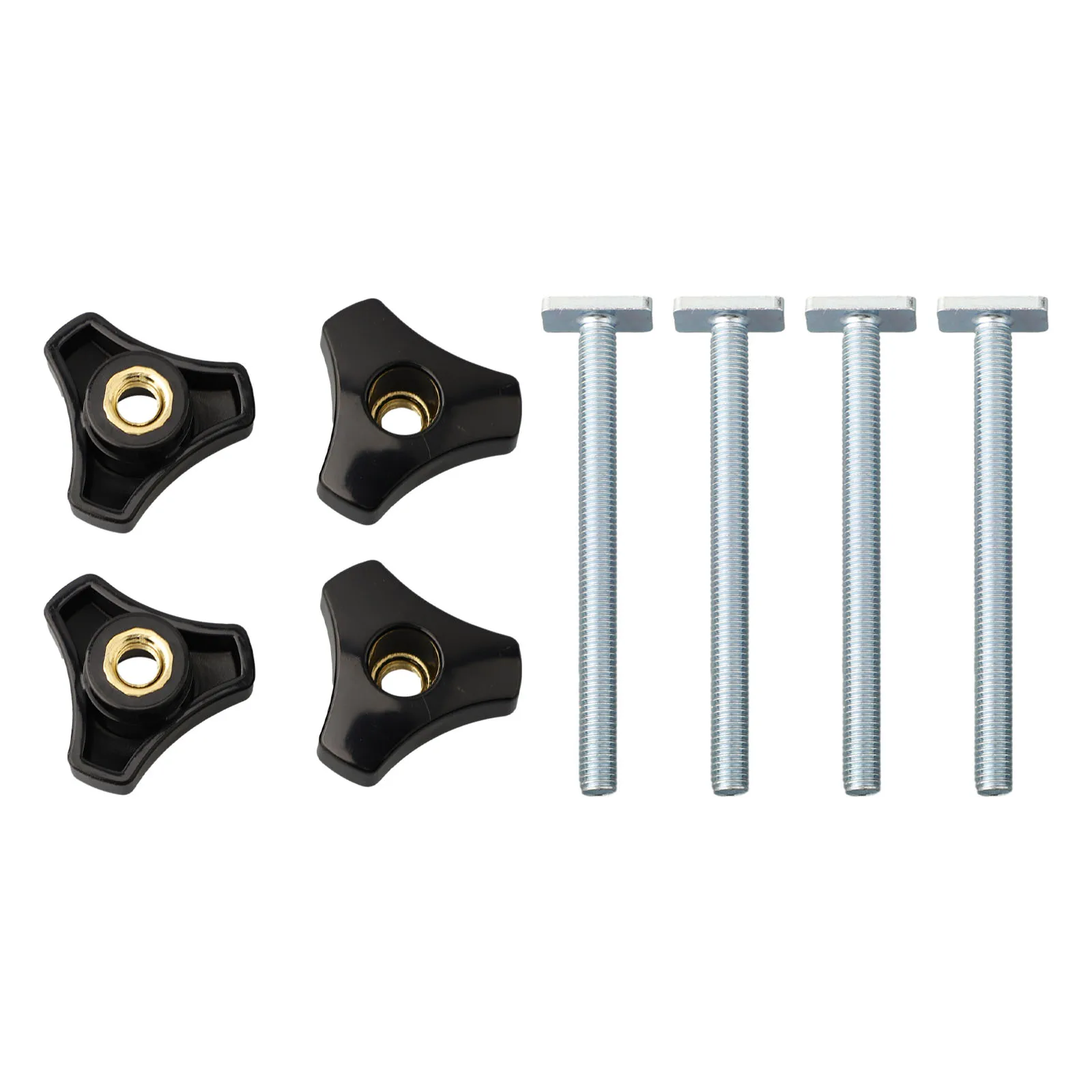 T Screw+Screw Nut T Screw+Screw Nut Long Service Life M8 Thread Metal Plastic Screw Length 100mm
T Screw+Screw Nut T Screw+Screw Nut Long Service Life M8 Thread Metal Plastic Screw Length 100mm
