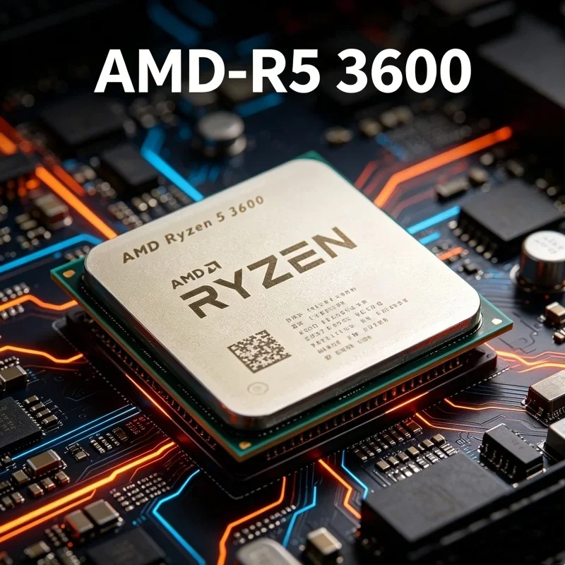 AMD Ryzen 5 3600 Budget Gaming CPU, 7nm Zen2 6C12T, 4.2GHz Unlocked, 32MB Cache, AM4 DDR4 High Performance Chip
AMD Ryzen 5 3600 Budget Gaming CPU, 7nm Zen2 6C12T, 4.2GHz Unlocked, 32MB Cache, AM4 DDR4 High Performance Chip