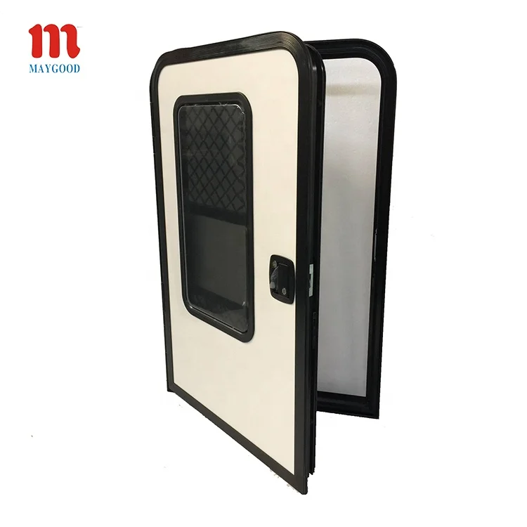 Top Round Corner 620x1200mm Aluminum Frame Single-point Lock RV Caravan Teardrop Trailer Door
Top Round Corner 620x1200mm Aluminum Frame Single-point Lock RV Caravan Teardrop Trailer Door