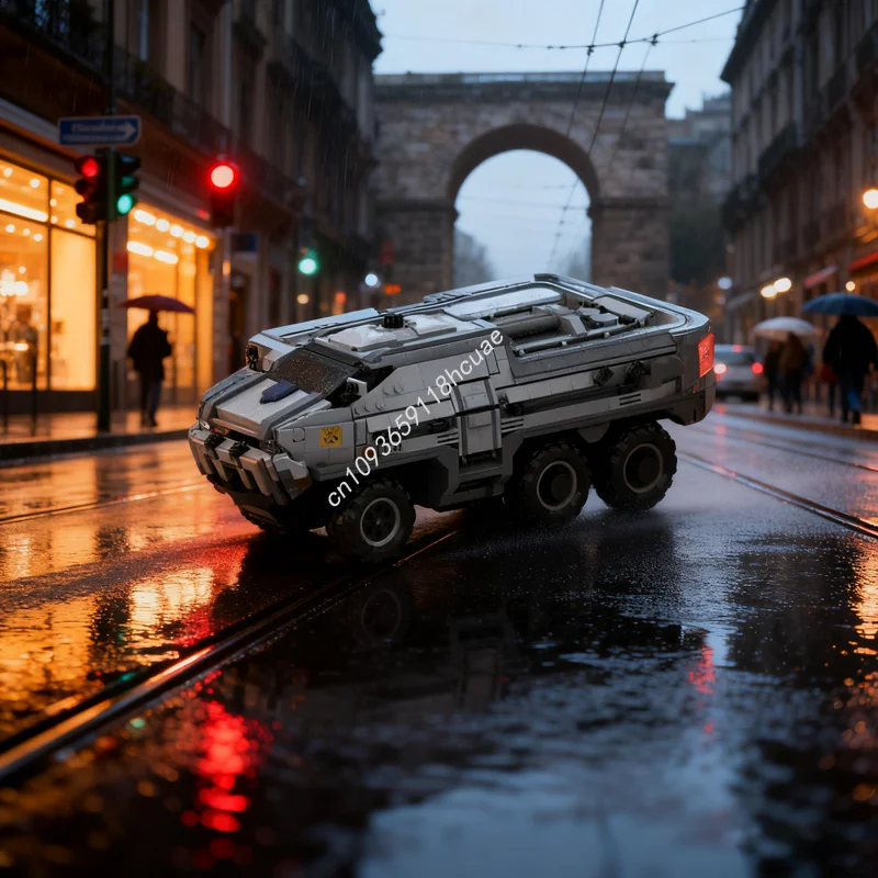 1408pcs MOC Futuristic Troop Carrier Carsed Model Building Toy Blocks Construction Assemble Christmas Gift Creative Idea Brick
1408pcs MOC Futuristic Troop Carrier Carsed Model Building Toy Blocks Construction Assemble Christmas Gift Creative Idea Brick