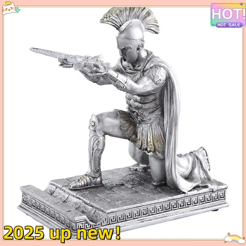 Держатель для ручки рыцаря со статуей шлема, держатель для ручки Armor Roman Knight с магнитным держателем для ручки, подставка для телефона, прочный серебристый 
Держатель для ручки рыцаря со статуей шлема, держатель для ручки Armor Roman Knight с магнитным держателем для ручки, подставка для телефона, прочный серебристый