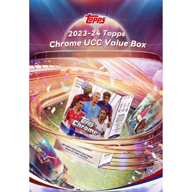 2023-24 Topps Soccer Stars Cards: Champions League and European Competitions UCC Chrome Blaster
2023-24 Topps Soccer Stars Cards: Champions League and European Competitions UCC Chrome Blaster