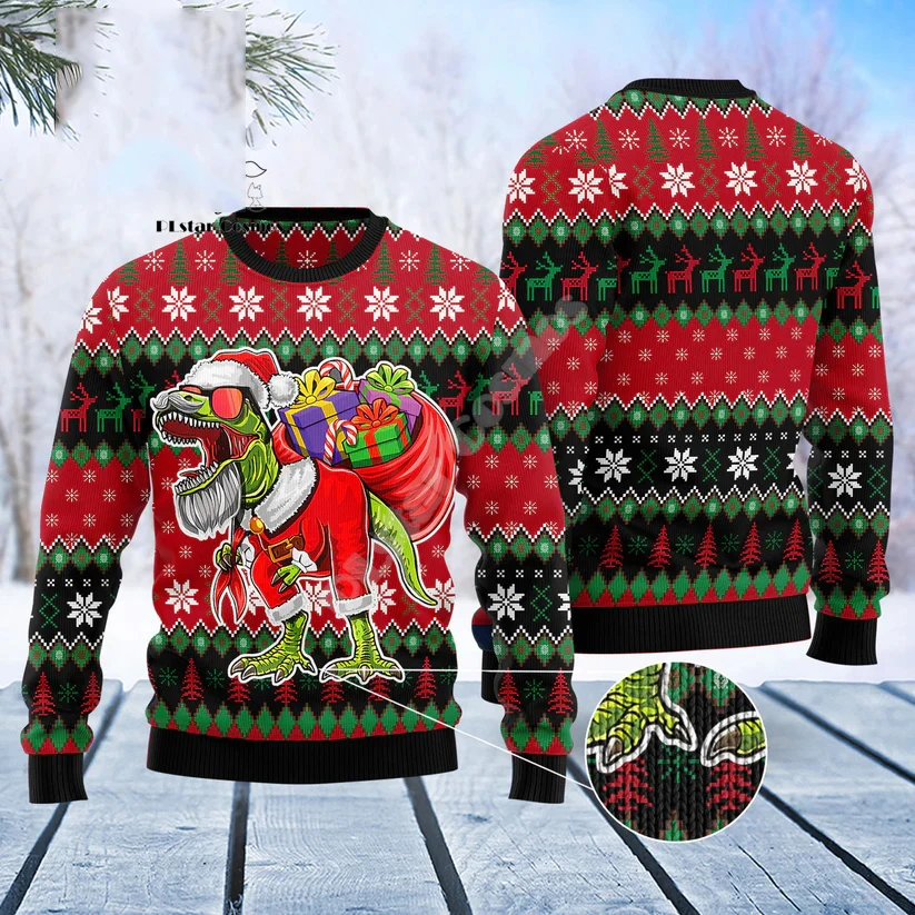 Christmas Santa Claus Cartoon Anime Graffiti Retro Winter Ugly Sweater 3DPrint Harajuku Pullover Casual Funny Long Sleeves X13
Christmas Santa Claus Cartoon Anime Graffiti Retro Winter Ugly Sweater 3DPrint Harajuku Pullover Casual Funny Long Sleeves X13