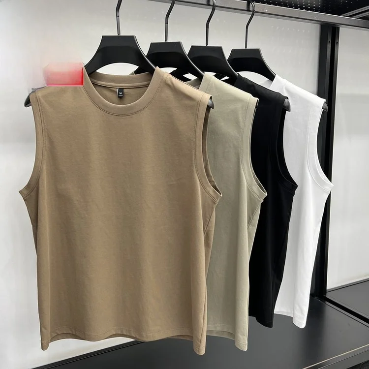 Высококачественное мужское нижнее белье из длинноволокнистого хлопка: базовый круглый вырез, без рукавов, для молодежи, летний повседневный стиль
Высококачественное мужское нижнее белье из длинноволокнистого хлопка: базовый круглый вырез, без рукавов, для молодежи, летний повседневный стиль