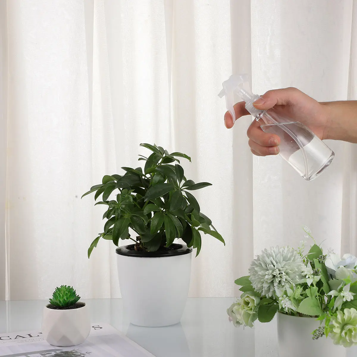 3 pcs 200Ml Bottles Leak-Proof Plastic Sprayer Fine Mist For Plant Watering Home Gardening Cleaning Tools
3 pcs 200Ml Bottles Leak-Proof Plastic Sprayer Fine Mist For Plant Watering Home Gardening Cleaning Tools