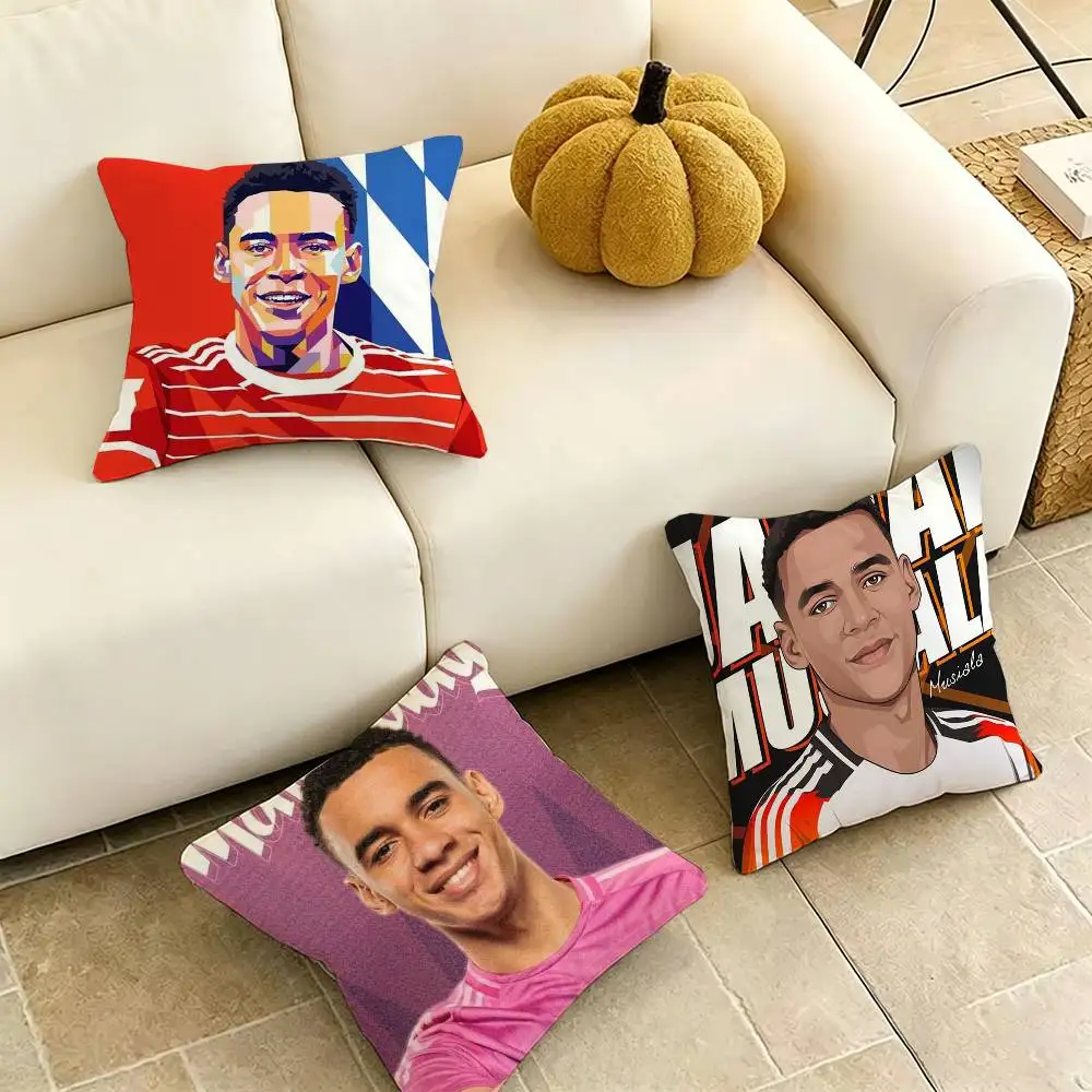 Jamal M-Musiala Football Sport Pillow Case Square Double-Sided Sofa Cushion Cover Bedroom Bedside Pillow Gift
Jamal M-Musiala Football Sport Pillow Case Square Double-Sided Sofa Cushion Cover Bedroom Bedside Pillow Gift