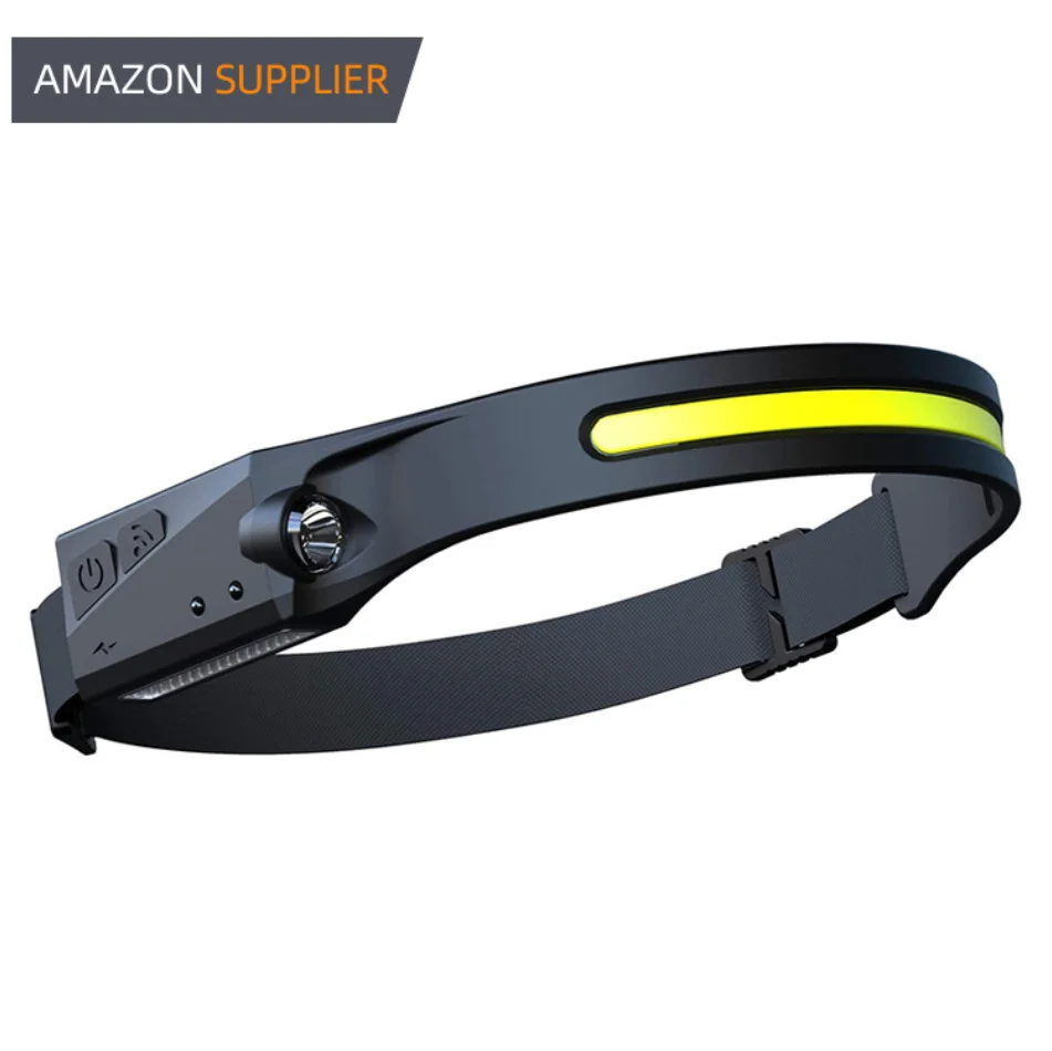 Outdoor Camping Waterproof Flexible Head Light Silicone 230 Degree Super Bright LED USB Rechargeable COB Motion Sensor Headlamp
Outdoor Camping Waterproof Flexible Head Light Silicone 230 Degree Super Bright LED USB Rechargeable COB Motion Sensor Headlamp