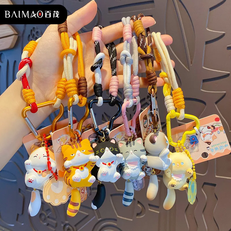 Cute Resin Cat Keychain, Handmade 3D Cat Pendant, Durable Animal Keyring for Bags/Backpacks, Kawaii Gift for Cat Lovers
Cute Resin Cat Keychain, Handmade 3D Cat Pendant, Durable Animal Keyring for Bags/Backpacks, Kawaii Gift for Cat Lovers