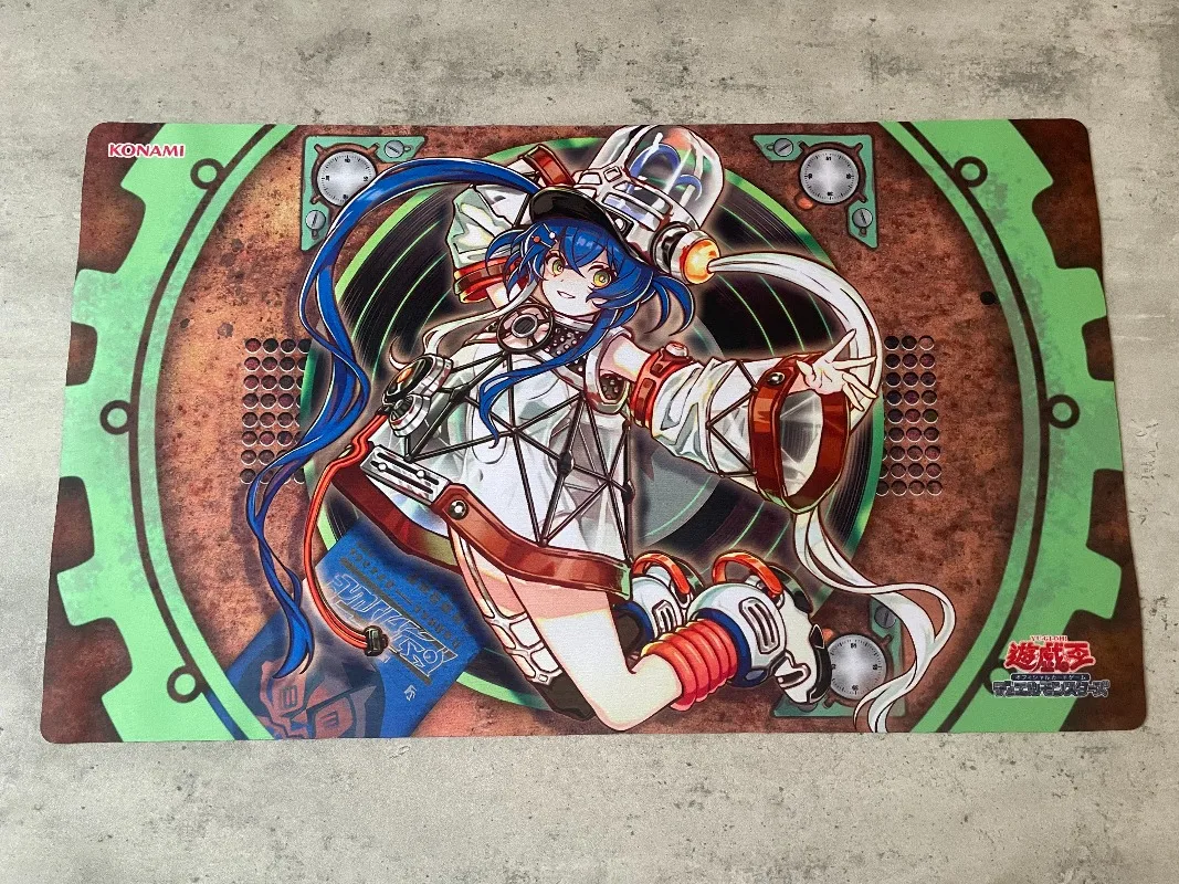 600x350mm Yu-Gi-Oh! 1.5mmNoSeamEdge Kewl Tune Cue Trading Card Playmat Kewl Tune Reco Card Grid Duel Board Game Rubber Card Mat
600x350mm Yu-Gi-Oh! 1.5mmNoSeamEdge Kewl Tune Cue Trading Card Playmat Kewl Tune Reco Card Grid Duel Board Game Rubber Card Mat