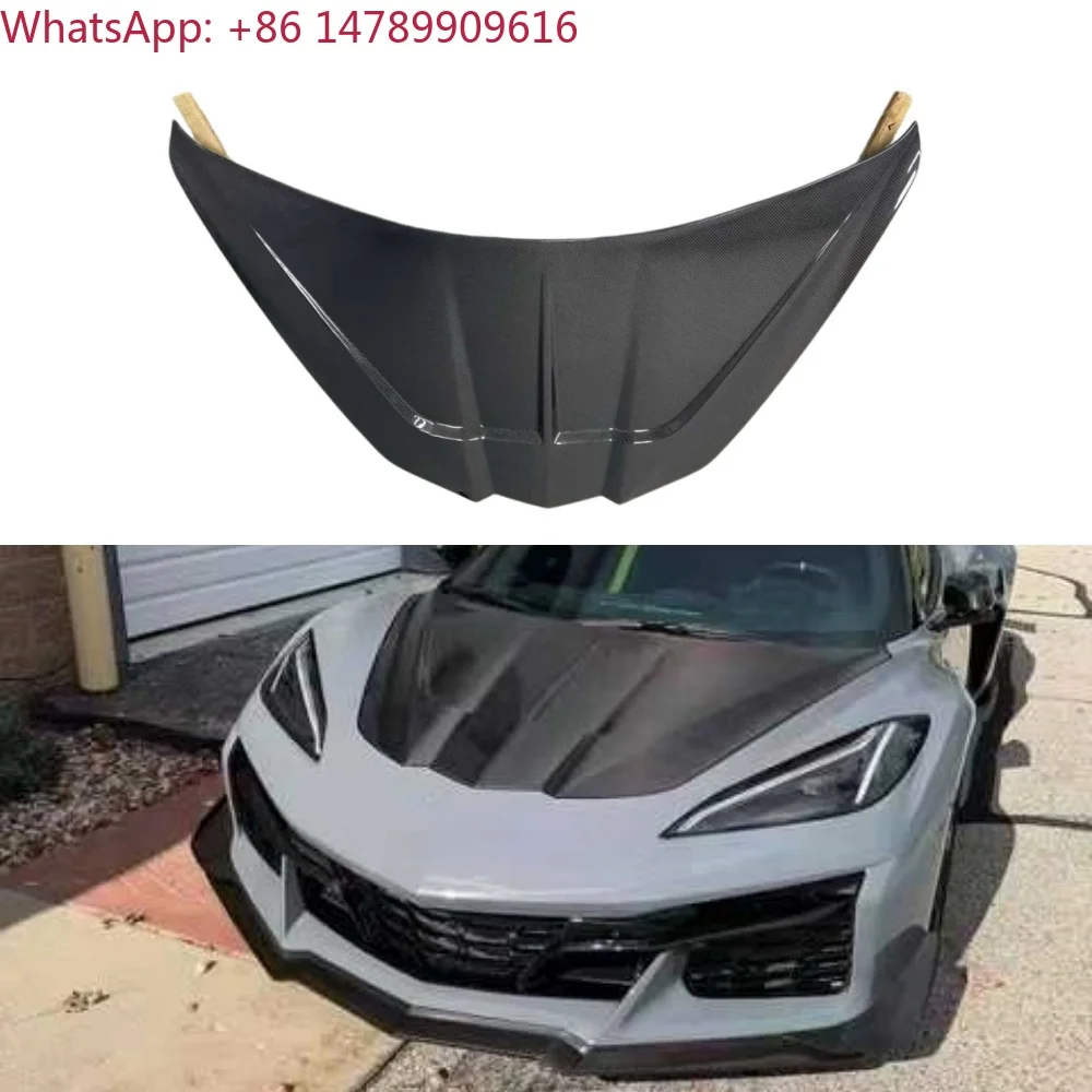 Car Body Kit For Old-to-new ConversionST Style Carbon Fiber Front Hood Bonnet For C8 Z06 2020-2021Car PartsAutomotive Parts
Car Body Kit For Old-to-new ConversionST Style Carbon Fiber Front Hood Bonnet For C8 Z06 2020-2021Car PartsAutomotive Parts