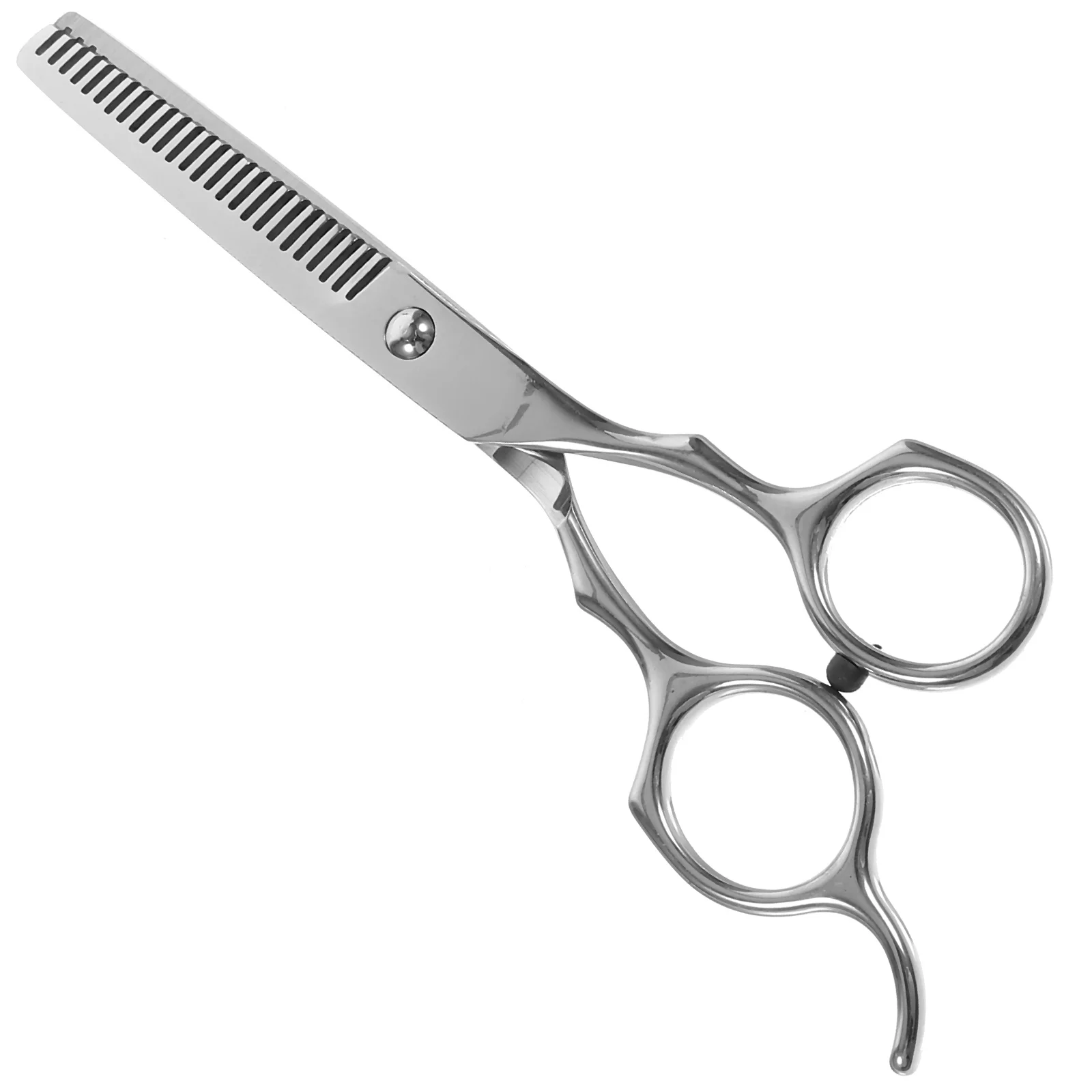 17Cm Haircut Scissors Two-Sided Blade Stainless Steel Professional Hair Trimmer for Precise Cutting in Salon Or Home
17Cm Haircut Scissors Two-Sided Blade Stainless Steel Professional Hair Trimmer for Precise Cutting in Salon Or Home