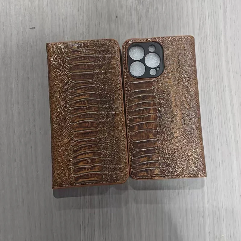 Ostrich Pattern Genuine Leather Flip Case For Apple iPhone 7 8 X XS XR 11 12 13 14 Pro Max Plus Mini Phone Cover Card Cases
Ostrich Pattern Genuine Leather Flip Case For Apple iPhone 7 8 X XS XR 11 12 13 14 Pro Max Plus Mini Phone Cover Card Cases