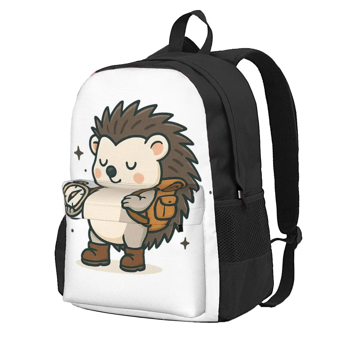 Adventurer Hedgehog With Backpack And Compass Student Backpack School Bag Hiking Travel Daypack Fashion Bookbag Shoulder Bags
Adventurer Hedgehog With Backpack And Compass Student Backpack School Bag Hiking Travel Daypack Fashion Bookbag Shoulder Bags