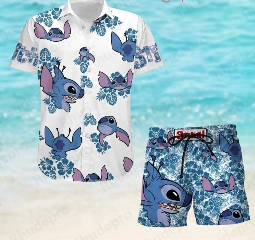 Disney Stitch Lilo And Stitch Men Women Hawaiian Shirt Summer Short Cartoon Tropical Button Shirt For Short Sleeve Shorts Shirt
Disney Stitch Lilo And Stitch Men Women Hawaiian Shirt Summer Short Cartoon Tropical Button Shirt For Short Sleeve Shorts Shirt