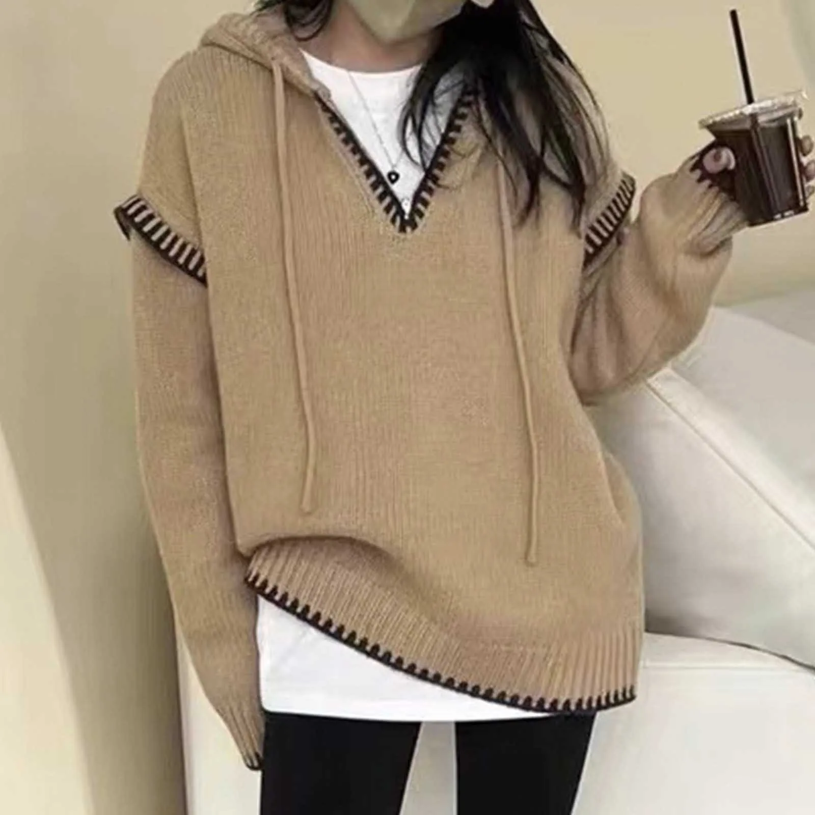Women Red Pullover Sweater Long Sleeves Oversize Jumper Knit Sweaters Vintage 2000s Clothes Harajuku Korean 90s Aesthetic Y2k
Women Red Pullover Sweater Long Sleeves Oversize Jumper Knit Sweaters Vintage 2000s Clothes Harajuku Korean 90s Aesthetic Y2k