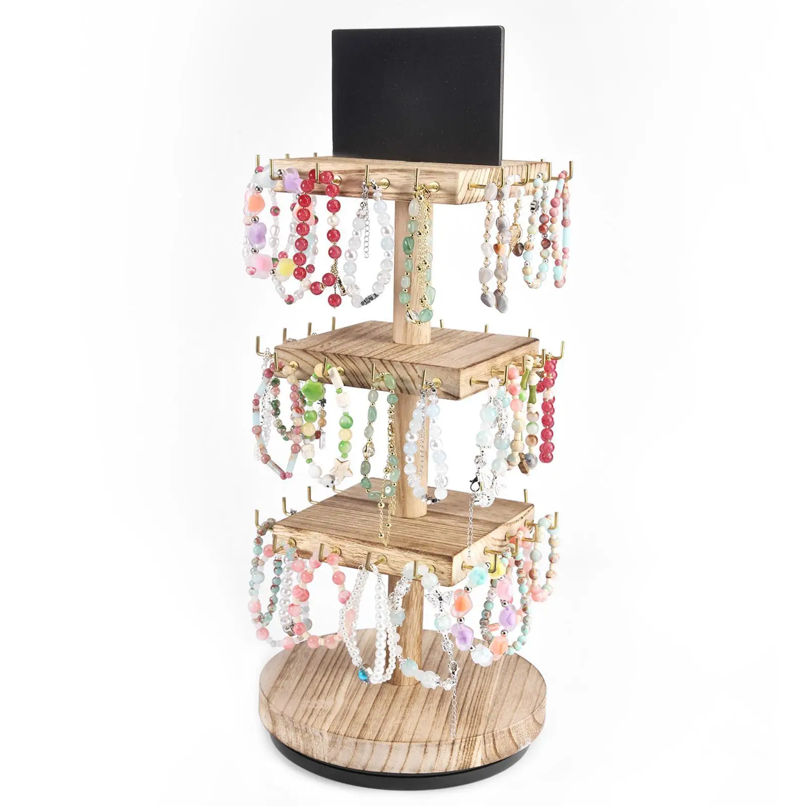 Rotating Jewelry Storage Organizer Centerpiece Home Decor Desktop Display Stand for Necklaces Earrings Bracelets Rings Shops
Rotating Jewelry Storage Organizer Centerpiece Home Decor Desktop Display Stand for Necklaces Earrings Bracelets Rings Shops