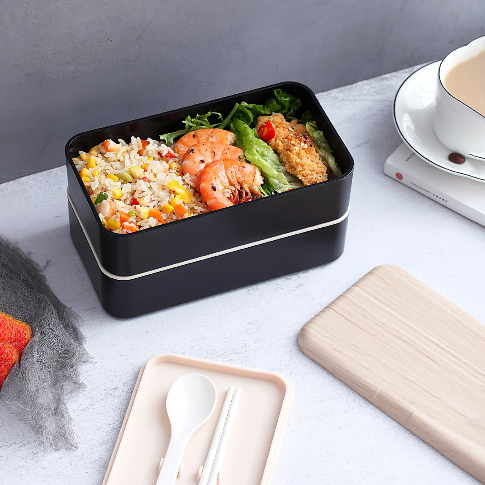 1.2L Double Layer Lunch Box Bento Food Container Portable Plastic Meal Box For Students Workers Fruit Vegetables Meat
1.2L Double Layer Lunch Box Bento Food Container Portable Plastic Meal Box For Students Workers Fruit Vegetables Meat