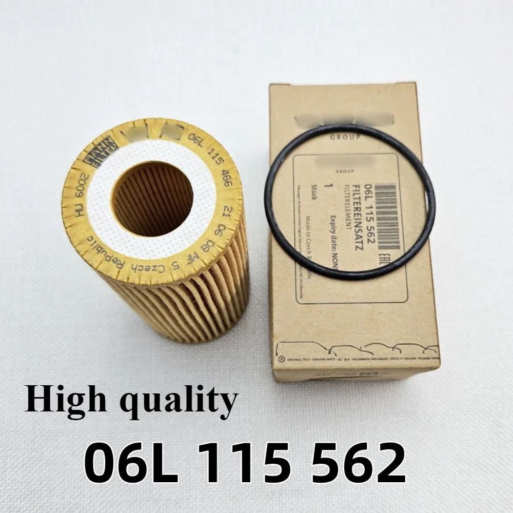 New Oil Filter EA888 06L 115 562 06L115562 2.0 & 1.8 forA-UDI A3 A4 A5 A6 A7 A8 Q5 VW GOLF GTI PASSAT
New Oil Filter EA888 06L 115 562 06L115562 2.0 & 1.8 forA-UDI A3 A4 A5 A6 A7 A8 Q5 VW GOLF GTI PASSAT