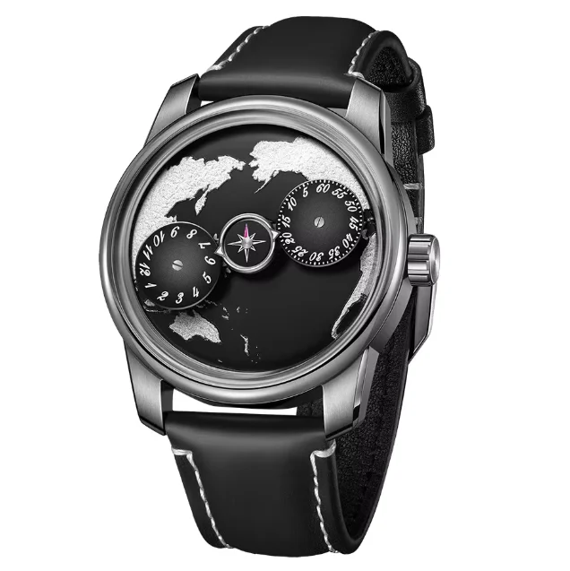 OBLVLO Men Automatic Watch Fashion 42MM Mechanical Wristwatch Luminous 50M Waterproof Sapphire Mirror Rotatable Dials
OBLVLO Men Automatic Watch Fashion 42MM Mechanical Wristwatch Luminous 50M Waterproof Sapphire Mirror Rotatable Dials