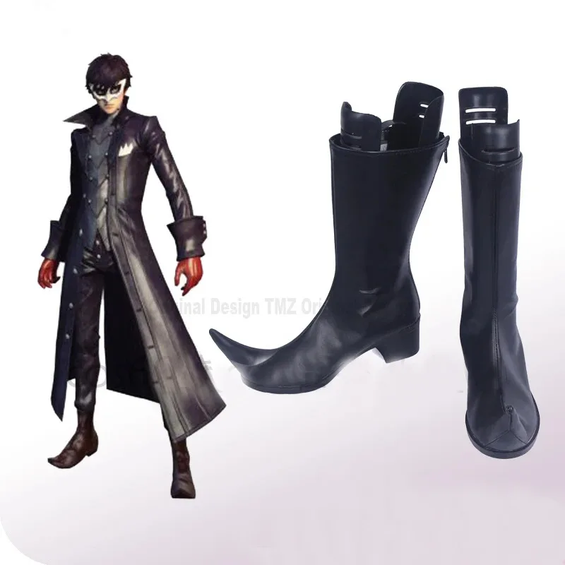qq98Persona 5 Joker Protagonist Akira Kurusu Ren Amamiya Black Cosplay Shoes Boots Halloween Carnival Party Costume Accessories
qq98Persona 5 Joker Protagonist Akira Kurusu Ren Amamiya Black Cosplay Shoes Boots Halloween Carnival Party Costume Accessories
