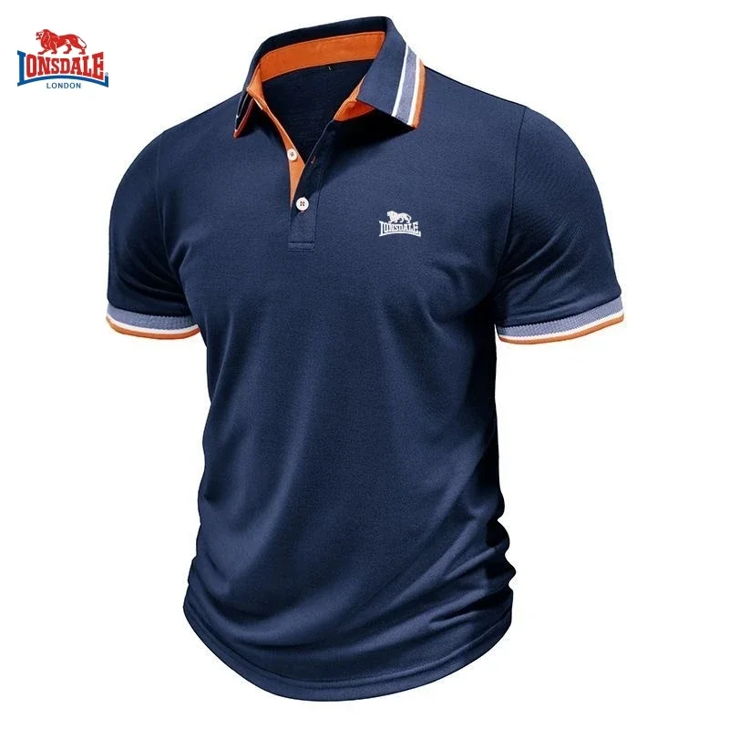 Summer Men's Embroidered High-quality Cotton Polo Shirt 2025 Fashionable, Casual, Breathable, Cool Top
Summer Men's Embroidered High-quality Cotton Polo Shirt 2025 Fashionable, Casual, Breathable, Cool Top