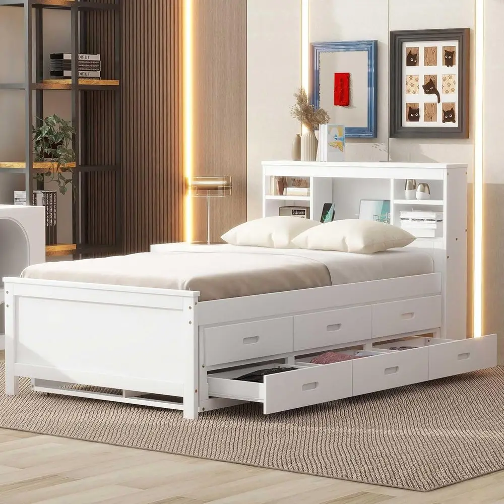 emave Twin Bed e with Bookcase board and Charging Station, Wood tain Bed with Trundle and Storage Ders or Kids Boys Girls, Noise
emave Twin Bed e with Bookcase board and Charging Station, Wood tain Bed with Trundle and Storage Ders or Kids Boys Girls, Noise