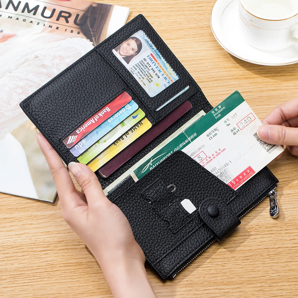 Mulit-purpose Rfid Blocking Passport Holder Travel Wallet Passport and Vaccine Card Holder Document Organizer Travel Essentials
Mulit-purpose Rfid Blocking Passport Holder Travel Wallet Passport and Vaccine Card Holder Document Organizer Travel Essentials
