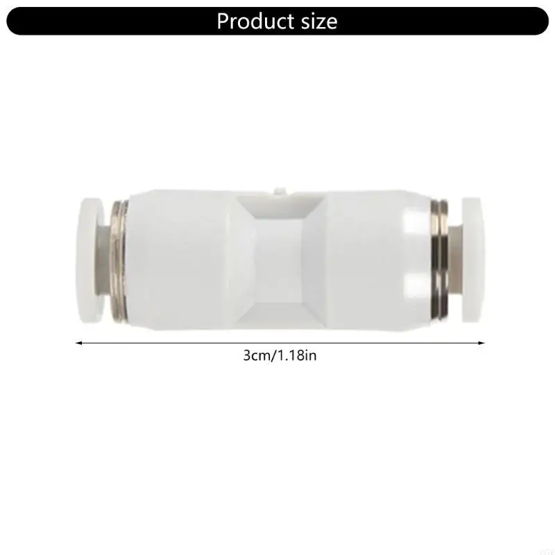 4X7E 3Pcs for Lab X1C X1E P1P P1S 3D Printer PTFE Tube Pneumatic Connector 1.75mm Filament Extruder 3D Printer Part
4X7E 3Pcs for Lab X1C X1E P1P P1S 3D Printer PTFE Tube Pneumatic Connector 1.75mm Filament Extruder 3D Printer Part