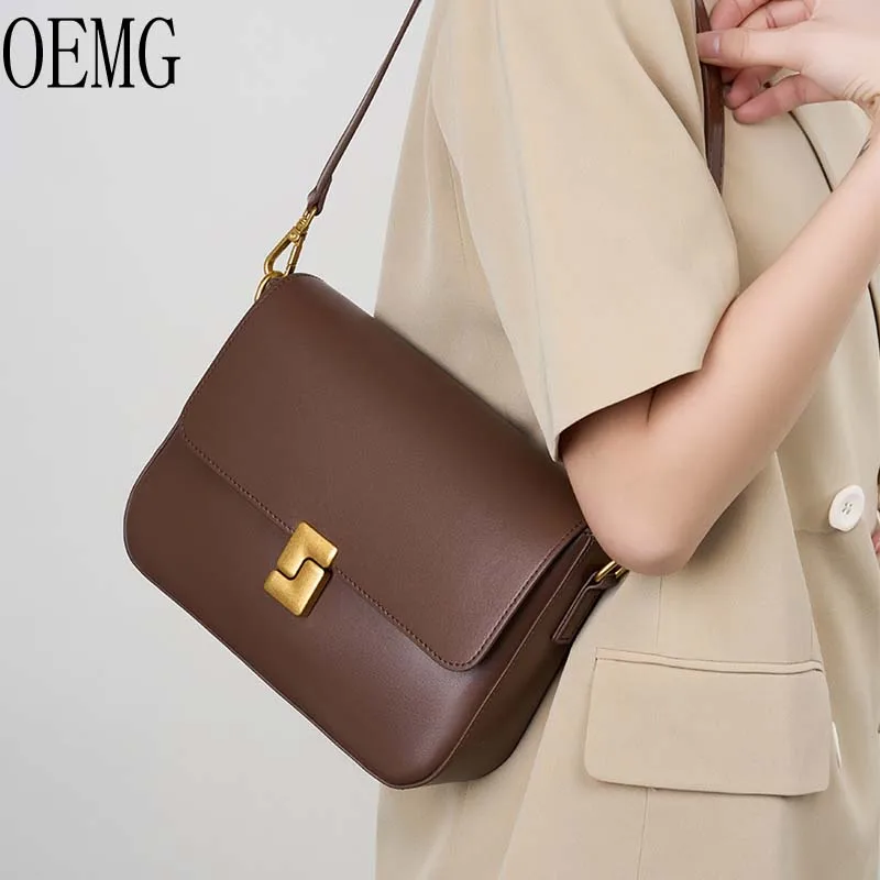 Genuine Leather Bags Women's Bags 2025 Autumn and Winter Crossbody Bags Ladies Commuter Single Shoulder Small Square Bags
Genuine Leather Bags Women's Bags 2025 Autumn and Winter Crossbody Bags Ladies Commuter Single Shoulder Small Square Bags