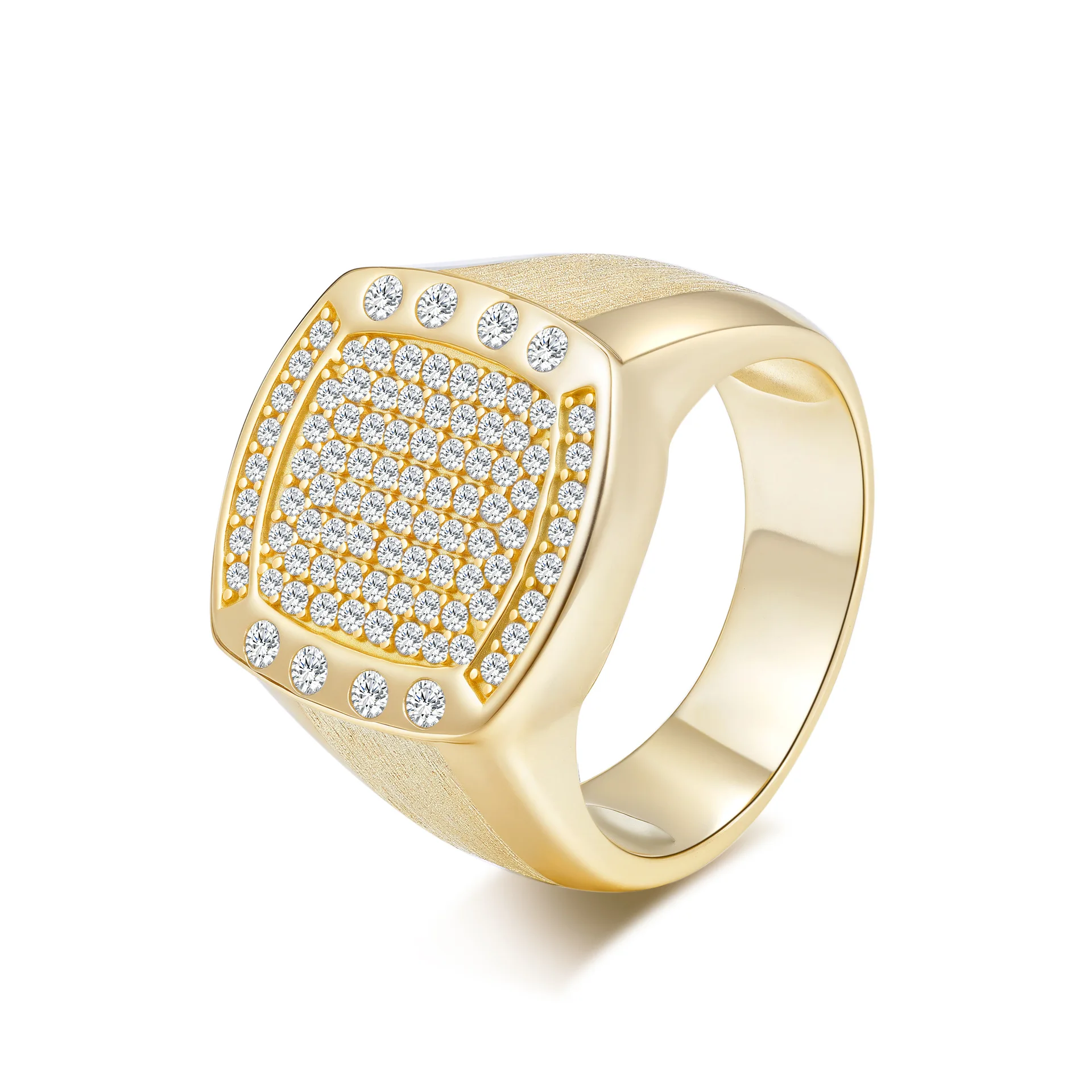 Luxurious 14K Gold D Color Vvs1 Moissanite Ring Brushed for Men Platinum Pt950 Fine Jewelry Gift
Luxurious 14K Gold D Color Vvs1 Moissanite Ring Brushed for Men Platinum Pt950 Fine Jewelry Gift