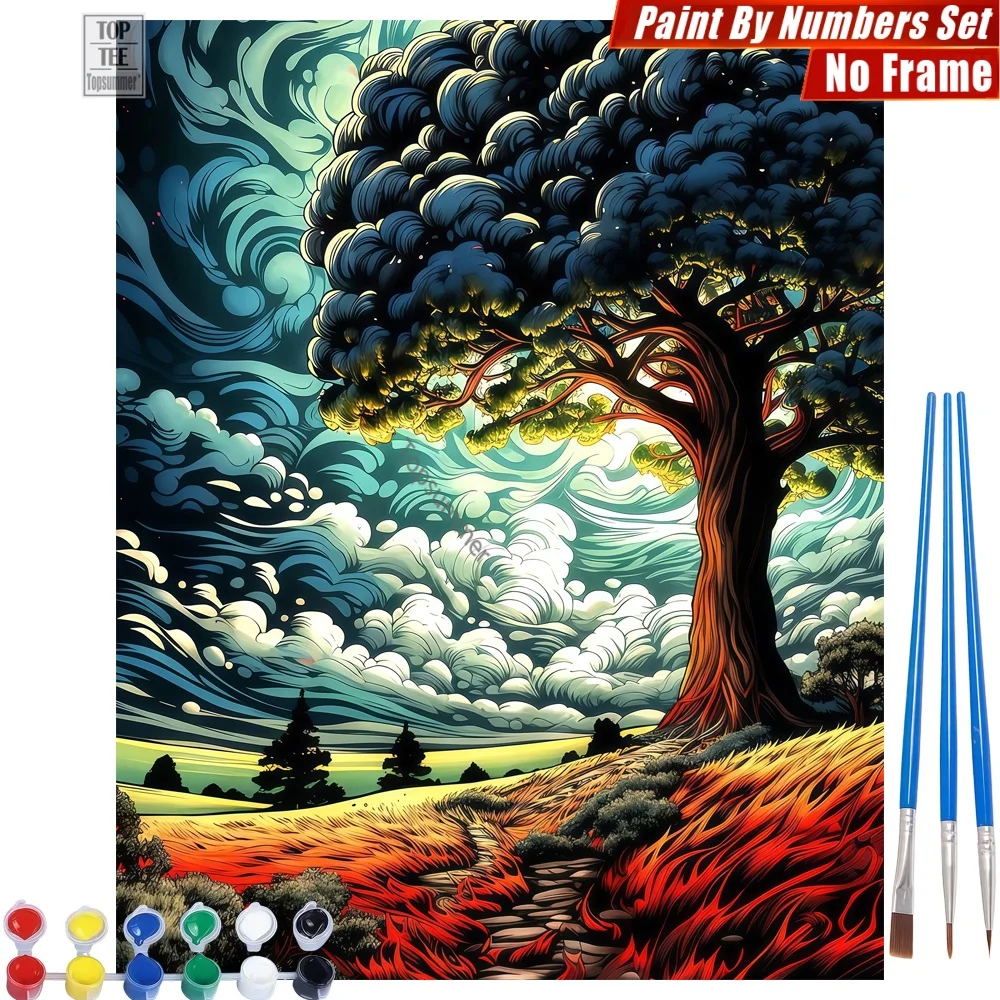 Fantasy Giant Tree DIY Painting By Number Kit - Tree Fantasy Swirl Quality Family Time Valentine's Day Gift For Daughter
Fantasy Giant Tree DIY Painting By Number Kit - Tree Fantasy Swirl Quality Family Time Valentine's Day Gift For Daughter