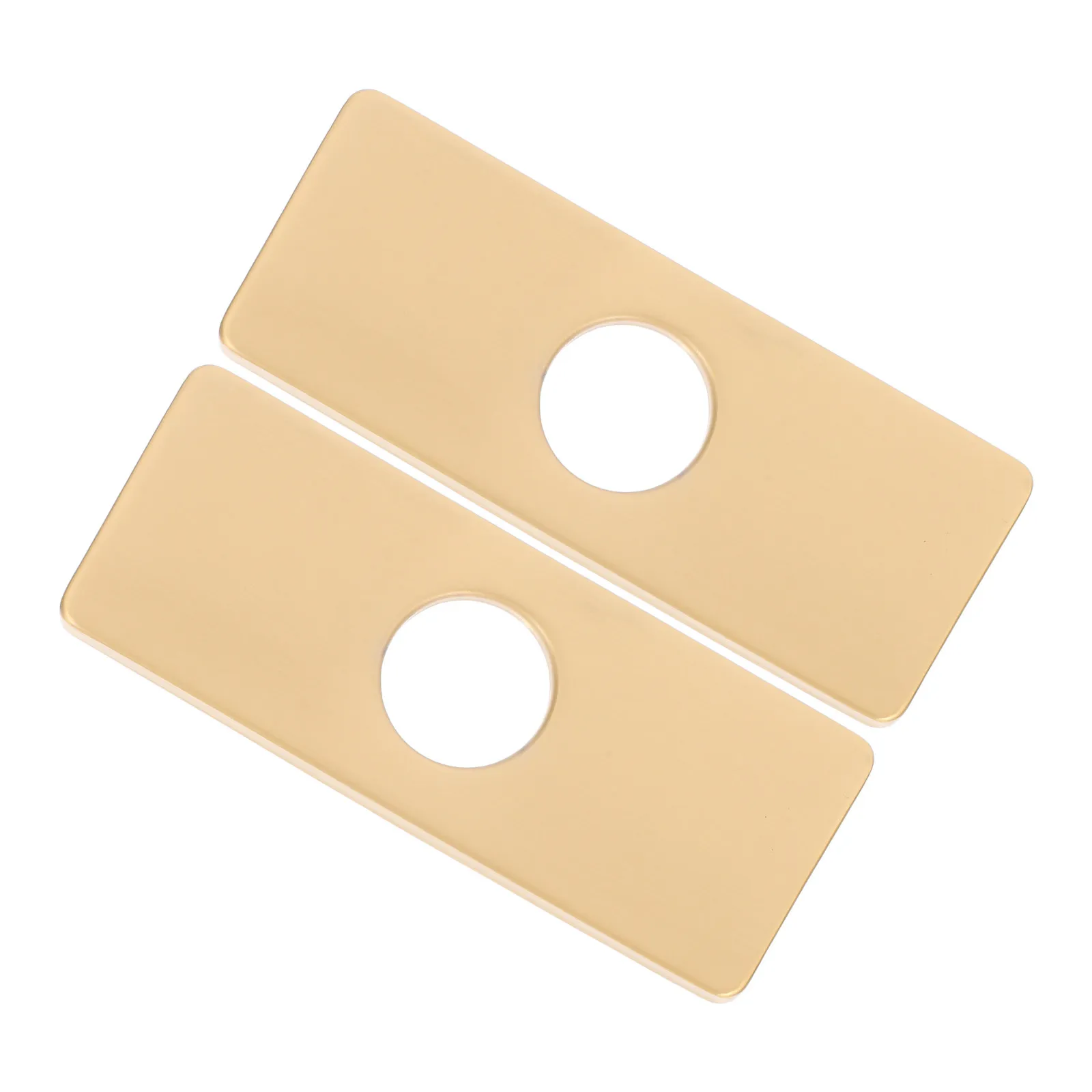 2Pcs Rectangle Stainless Steel Faucet Escutcheon Plate Sink Faucet Hole Cover Deck Mounting Base Plate for Kitchen Bathroom
2Pcs Rectangle Stainless Steel Faucet Escutcheon Plate Sink Faucet Hole Cover Deck Mounting Base Plate for Kitchen Bathroom